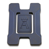 Anso of Denmark - Matrix Credit Card holder, Kobolt