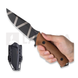 ANV Knives - M311 Spelter - Elmax DLC Camo - Micarta Coyote, Black Kydex