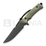 ANV Knives - M311 Spelter - Elmax DLC - Micarta Olive, Black Kydex