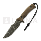 ANV Knives - M311 Spelter - Elmax DLC Topo - Micarta Coyote, Black Kydex