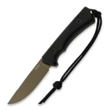 ANV Knives - P200 - Sleipner Cerakote Coyote - GRNPU, чёрный