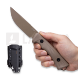 ANV Knives - P200 - Sleipner Cerakote Coyote - GRNPU, coyote