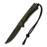 ANV Knives - P200 - Sleipner Cerakote Olive - GRNPU, оливковый