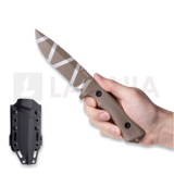 ANV Knives - P250 - Sleipner Ceracote C/Camo - GRNPU, coyote