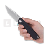 ANV Knives - Z100 BB - Sleipner Stonewash - G10, noir