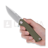 ANV Knives - Z100 BB - Sleipner Stonewash - G10, olive drab