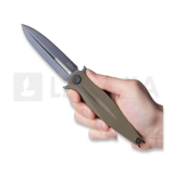 ANV Knives - Z400 BB - Sleipner DLC - G10, vert