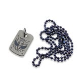 Audacious Concept - Dog Tag Pendant - Titanium S/W - Angel (One Side)