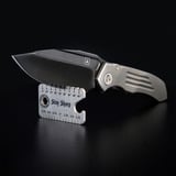 Audacious Concept - Dog Tag Tool - Titanium - Beadblasted