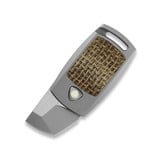 Audacious Concept - IMP - Magnacut - Titanium + Brown Burlap Micarta