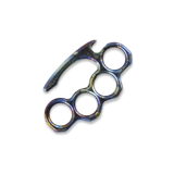 Audacious Concept - Knuckle Clip - CNC Titanium - Thunder Sky