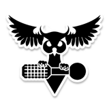 Audacious Concept - Sticker - Owl KT5 Black