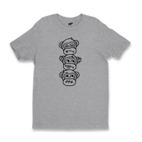 Audacious Concept - Three Wise Monkeys, grey