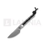 Baltic Blades - Angis Elmax Scalpel, Black Paracord