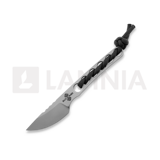 Baltic Blades - Angis N690 Scalpel, Black Paracord