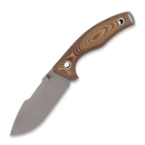 Bastards Knives - Orion, Brown Micarta