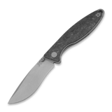 Bastards Knives - Venator Folder, Black FatCarbon