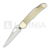 Bear & Son - Lockback White Smooth Bone