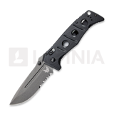 Benchmade - Adamas CruWear Grey Cerakote, noir, lame &agrave; dents