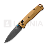 Benchmade - Bugout M390 DLC, burnt brass aluminum
