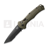 Benchmade - Claymore Tanto, vert, lame &agrave; dents