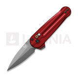 Benchmade - Lowden M390 Grey Cerakote, Phoenix Red Aluminum