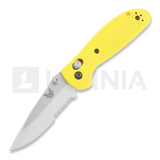 Benchmade - Mini-Griptilian, stud, gul, savtakket