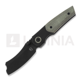 Berg Blades - Mini Barber DLC, green micarta