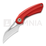 Bestech - Bihai - Stonewash + Satin - G10, r&oslash;d