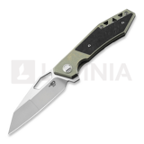 Bestech - Fractal - Stonewash + Satin - CF, gr&oslash;n