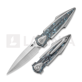 Bestech - IKA Dagger - Satin - CF, Blue Marble