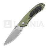 Bestech - Junzi - Blastwash + Satin - Titanium, gr&oslash;n