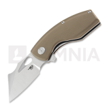 Bestech - Lizard - Beadblast + Satin - G10, beige