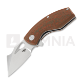 Bestech - Lizard - Beadblast + Satin - G10, orange, vert