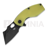 Bestech - Lizard - Blackwash - G10, lime green