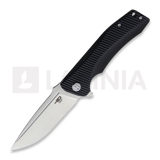 Bestech - Mako - Stonewash + Satin - G10, noir