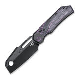 Bestech - Nyrrdreki - Black PVD - G10, 黑色, 紫色