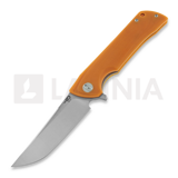 Bestech - Paladin - Stonewash + Satin - G10, orange