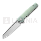 Bestech - Slyther - Stonewash + Satin - G10, jade