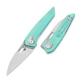 Bestech - VK-Void - Satin + Beadblast - G10, aqua