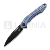 Bestech - Wibra - Blackwash - Titanium, bleu