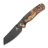 Bestechman - Cicada TLL - PVD - Wood + Black & Gold Resin