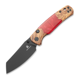 Bestechman - Cicada TLL - PVD - Wood + Red Resin