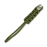 Bestechman - Lanyard with Skull Bead - Army Green