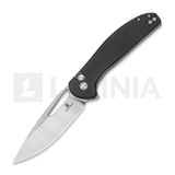 Bestechman - Whalefin - Stonewash + Satin - G10, musta