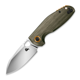 Black Fox - Puffy - Satin - Micarta, roheline