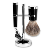 B&ouml;ker - Business shaving set, sort