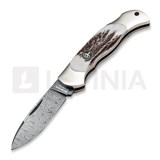 B&ouml;ker - Junior Scout Spearpoint Stag Damascus