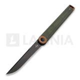 B&ouml;ker Plus - Kaizen Green Canvas Micarta