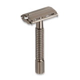 B&ouml;ker - Safety Razor Butterfly Gunmetal Grey
